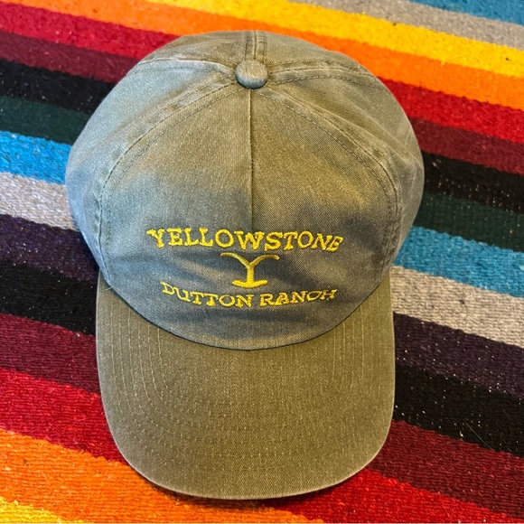 Yellowstone Dutton Ranch Adjustable Hat by Luna Basics Hand Washed - Picture 4 of 15